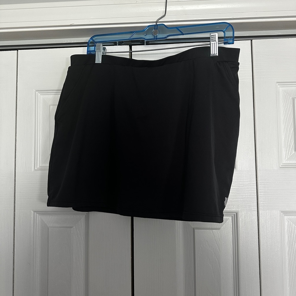 K-Swiss Black Athletic Skort